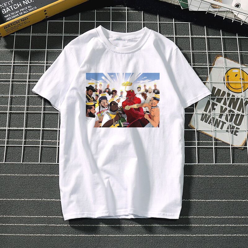 Short-Sleeved The Great Nipsey Men'S Printed T-Shirt 2019 White Nipsey Husslt-Shirt - Image 1