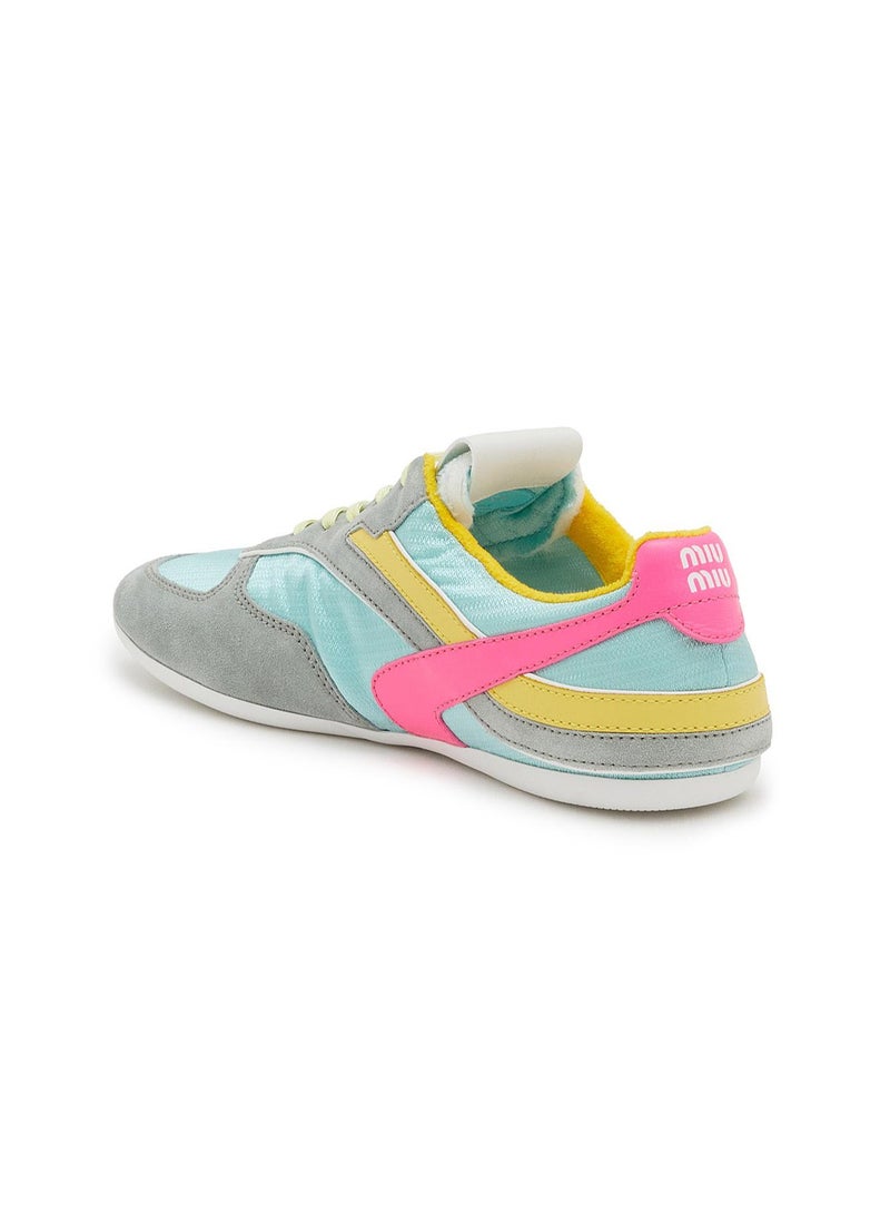 مياو مياو أحذية رياضية من القماش التقني والجلد المدبوغ - Image 3