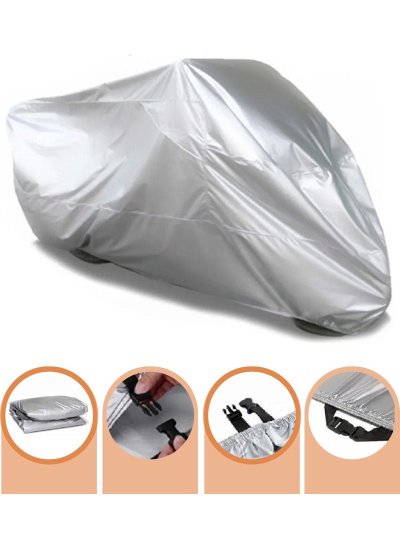 Breen - Kuba Cg 50 Pro New Grey Waterproof Motorcycle Canvas Premium - Image 1