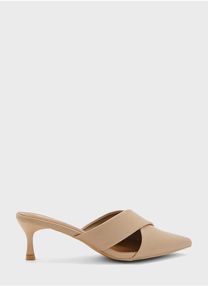 ELLA Crossover Pointed Pump