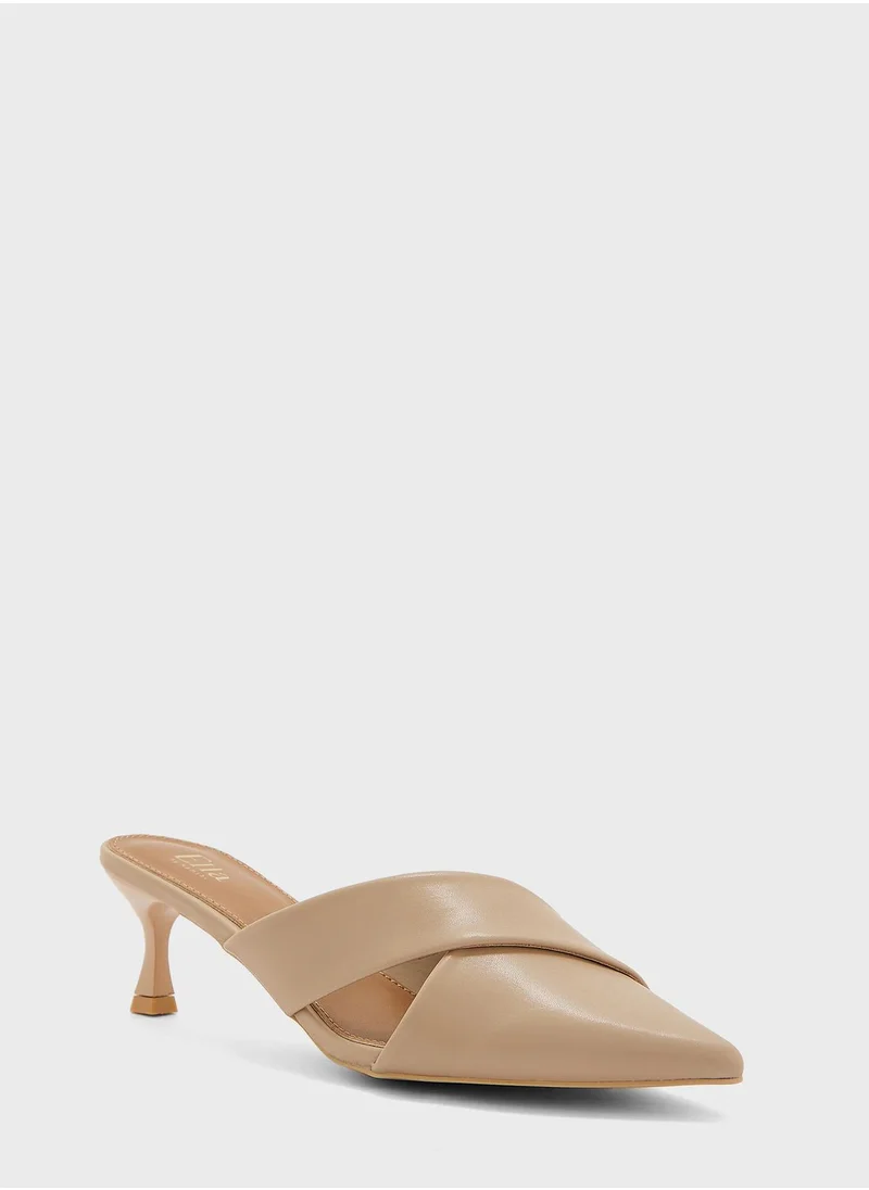 ELLA Crossover Pointed Pump