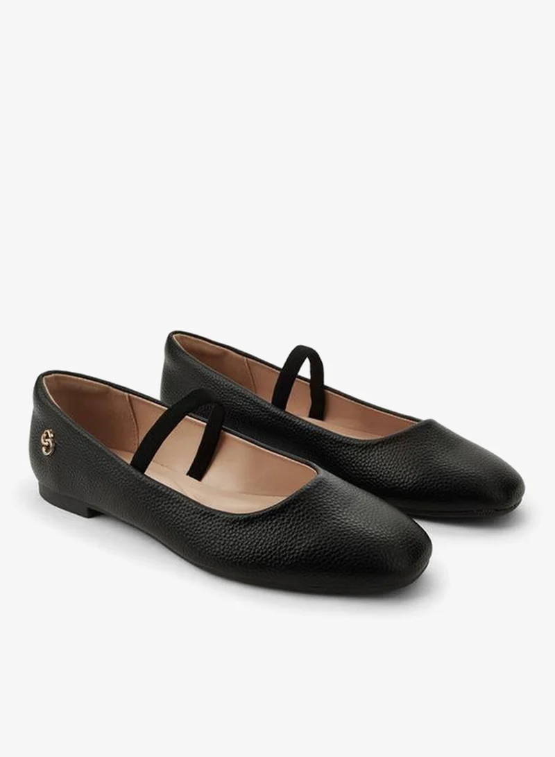 Celeste Women Textured Ballerina Shoes