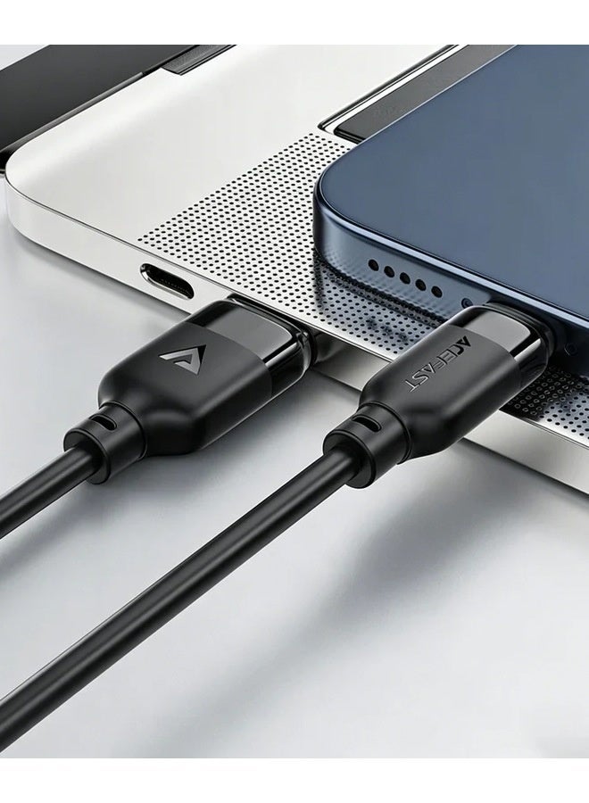 AceFast C16-06 TPU Charging Data Cable USB-A to Lightning 2M Black - Image 3