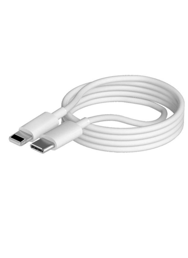 Generic - 20W PD Fast Wall Charger with Type C Port and 1 Meter Lightning Cable Compatible with iPhone SE 2020 - Image 1
