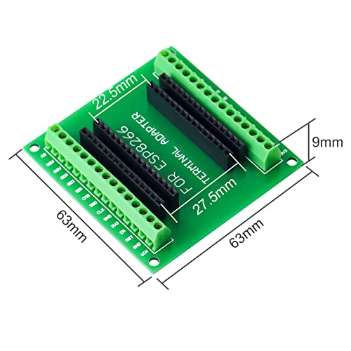 KeeYees ESP8266 Breakout Board GPIO 1 into 2 for ESP8266 ESP-12E Development Board (2PCS) - Image 4