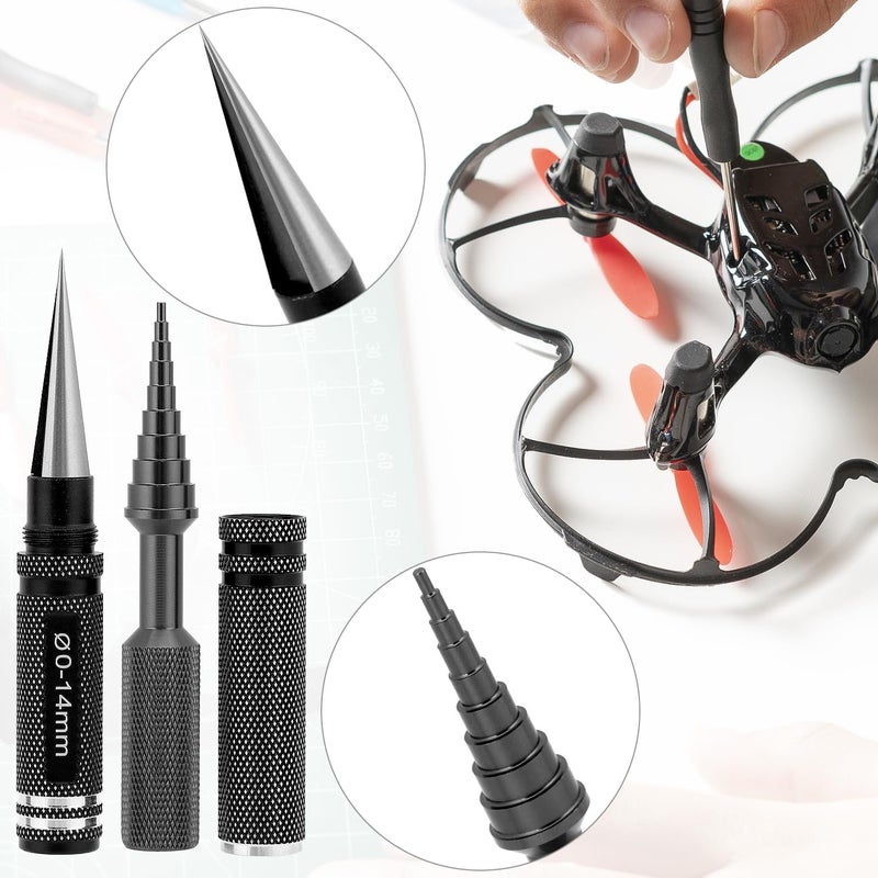 QWORK® 18 in 1 RC Tool Set for RC Cars, Boats, Racing Drones, and Robots - Image 3