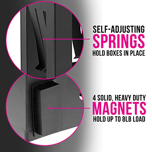 TCP Global Glove Holder for Wall Mount, Glove Dispenser, Tissue Box Holder for Wall Mount, Magnetic Latex Gloves Dispenser - Image 3