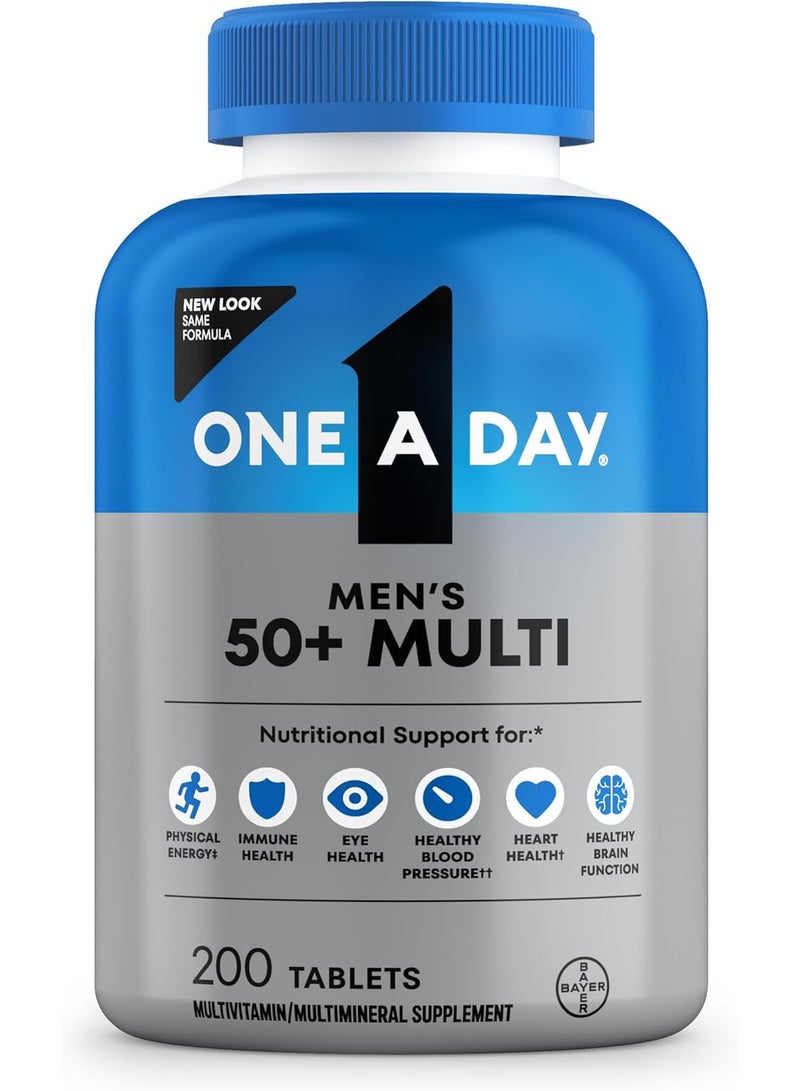 ONE A DAY فيتامينات متعددة للرجال 200 قرص - Image 1