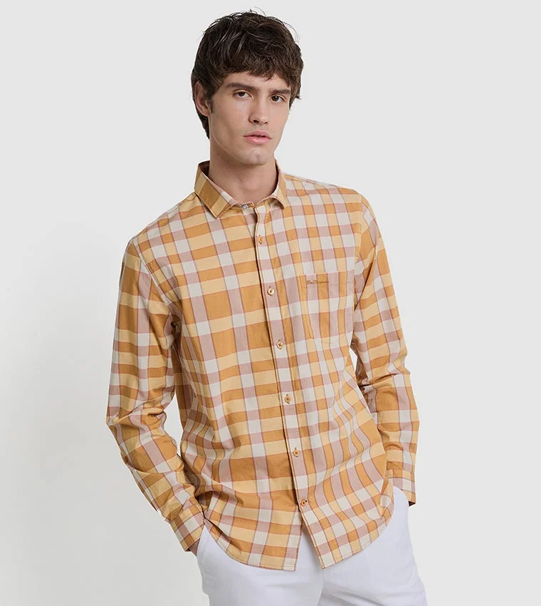 Ben Sherman Ben Sherman Men's Long Sleeve Check Shirts