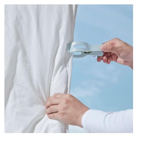 NT-STAR Large Clips|pegs are Perfect for Hanging Heavier Laundry Such as Sheets, Quilts or Blankets,Blue (Pack of 2) - Image 2
