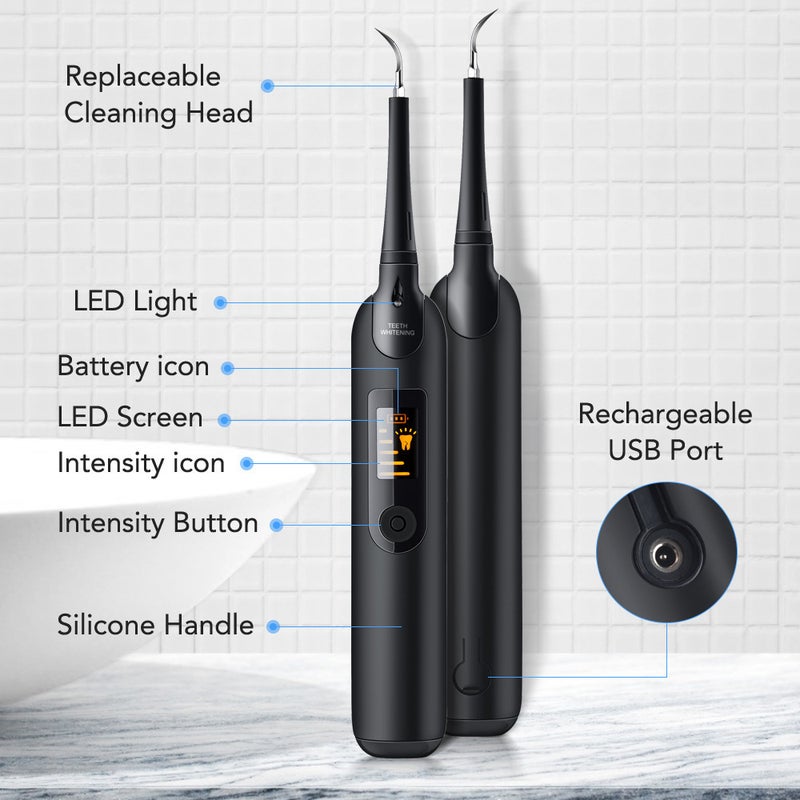 Dental Cleaner Household Dental Beauty Instrument Set Portable Electric High Frequency Dental Care Tool For Tooth Stone - Image 3