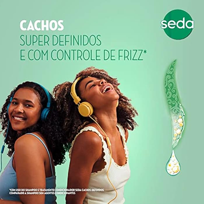 SEDA Linha Cachos Definidos Seda - Shampoo 325 Ml - (Seda Defined Curls Collection - Shampoo 11 Fl Oz) - Image 5