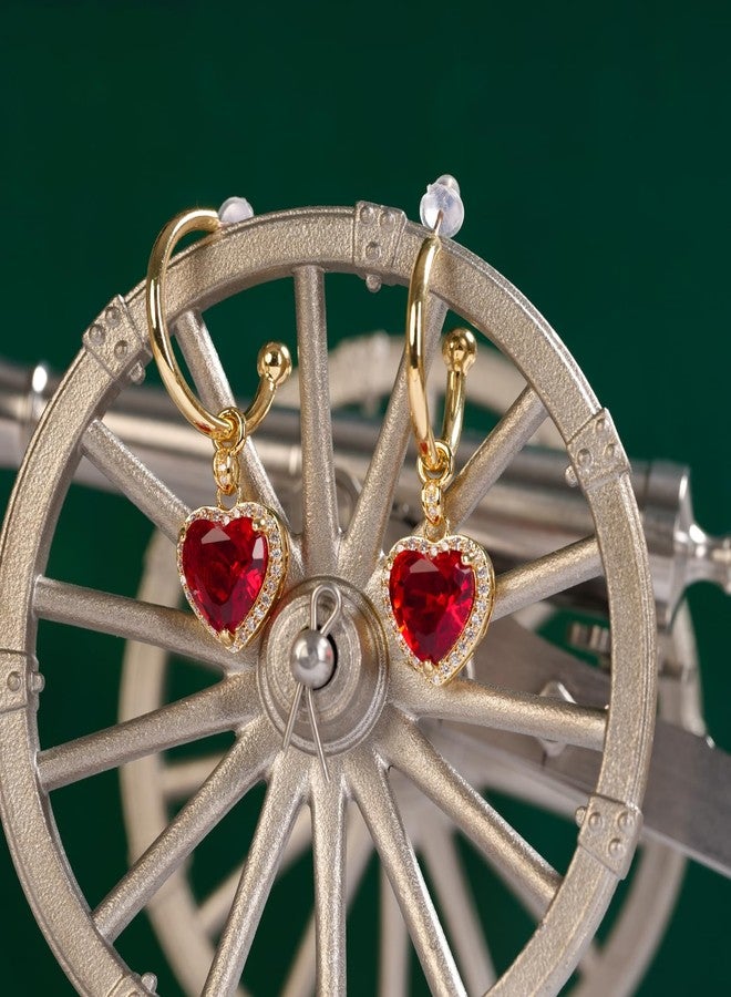 Botrinal Descendant 4 Rise of Red Earring Descendant Earring Jewelry Set Queen Of Hearts Costume Jewelry for Women Halloween Christmas Gift - Image 2