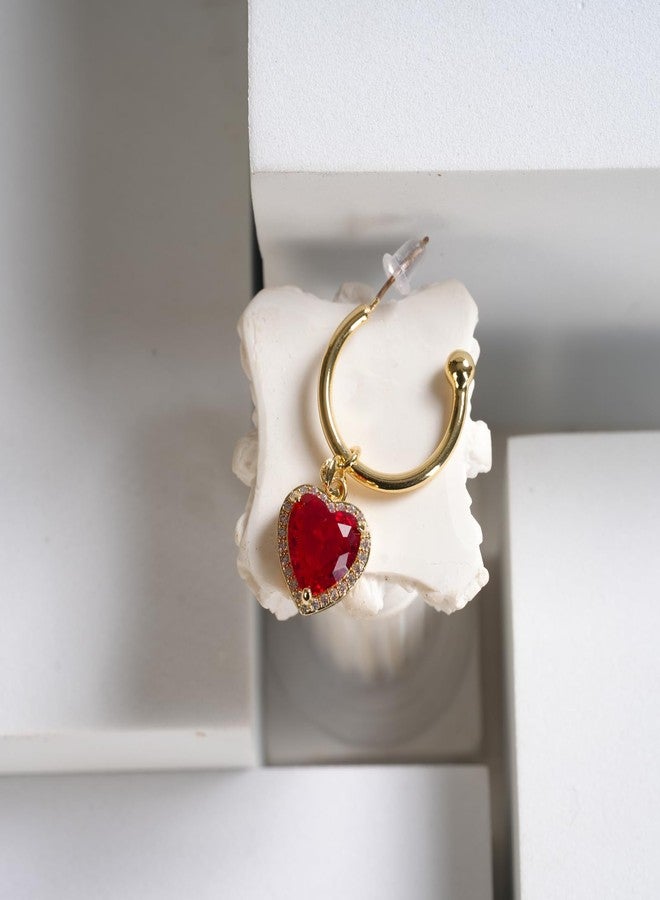 Botrinal Descendant 4 Rise of Red Earring Descendant Earring Jewelry Set Queen Of Hearts Costume Jewelry for Women Halloween Christmas Gift - Image 3