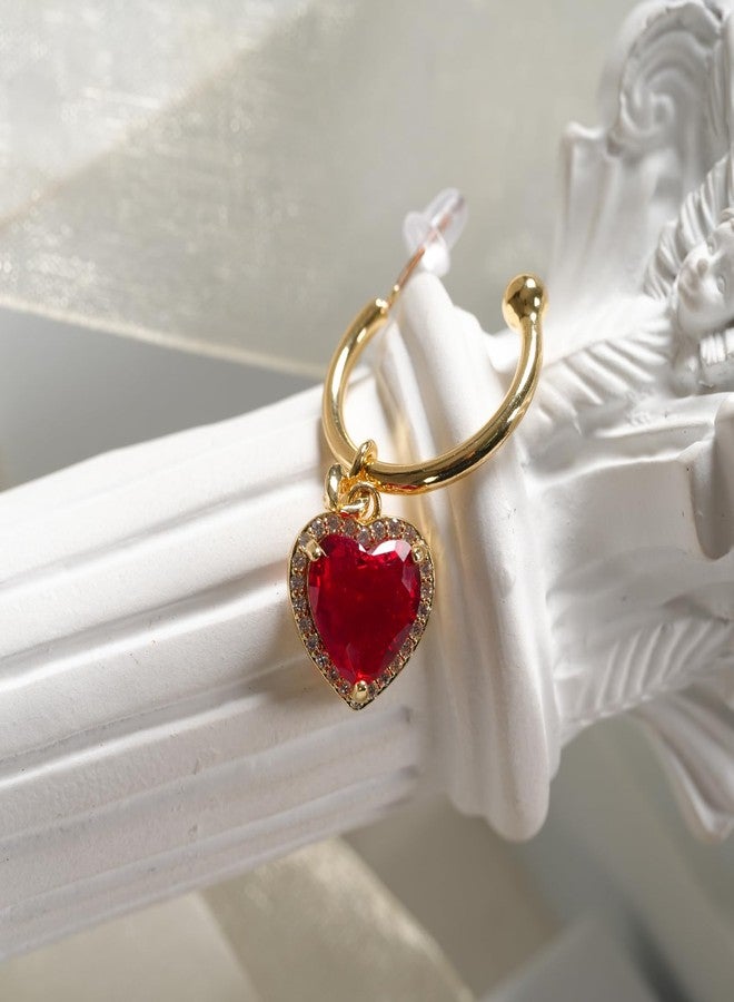 Botrinal Descendant 4 Rise of Red Earring Descendant Earring Jewelry Set Queen Of Hearts Costume Jewelry for Women Halloween Christmas Gift - Image 5