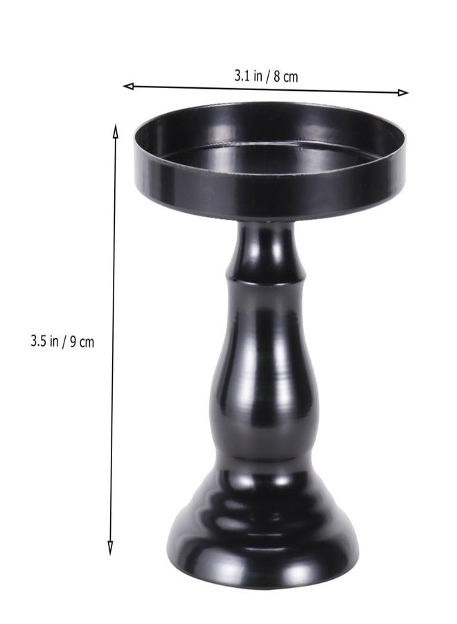 UTHCLO Mini Cake Stand 3.74X3.14X3.14In Round Dessert Pedestal for Wedding Party Birthday Display Tray Perfect for Cupcakes Muffins and Treats - Image 4