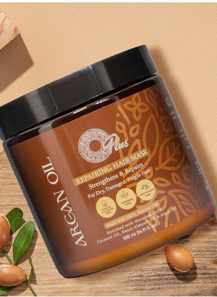 Oplus - Oplus Argan Oil Hair Transformation Trio: Shampoo, Conditioner & Bath Oil (3x500ml) - Image 1