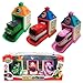 GIANANO 3 ColorDisplay Vehicle Model NonToy Little Bus Friends Titipo Ornamental Miniature 3Piece Set - Image 3