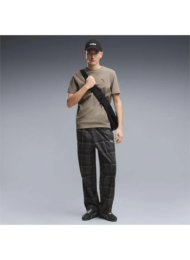 بوما T7 Relaxed Tartan Track Pants Men