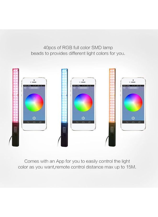 YONGNUO YN360 RGB LED Light Stick, 5600K Adjustable Color Temperature, Professional Handheld Photo Light, for Video Photography, Studio Shooting  - Image 3