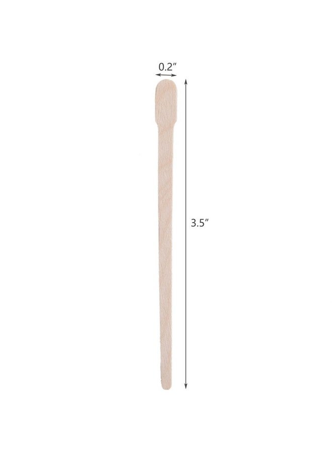 Hedume 2000 Pack Wax Spatulas Whaline Wood Waxing Applicator Sticks Small for Hair Removal Eyebrow Body - Image 2