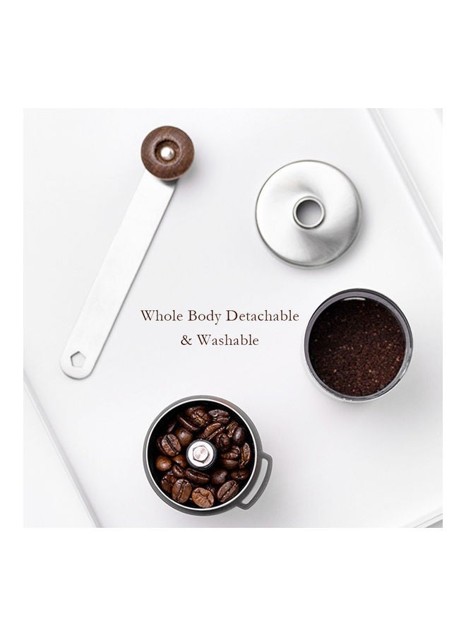 Portable Manual Coffee Mill,Hand Crank Ceramic Burr Grind Settings,Portable Espresso/Drip When Camping Travel & Home Use - Image 3