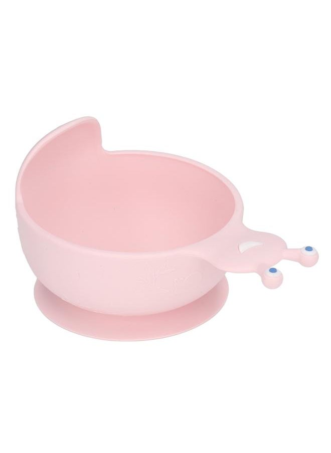 Thoraya - Suction Silicone Toddlers Baby Bowls Unbreakable Microwave Oven Dishwasher Safe for Infant Children 6 Months Up Light Pink - Image 1