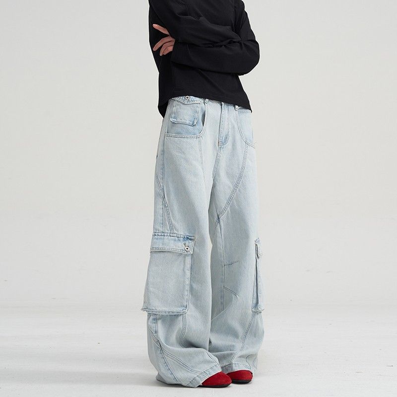 Vintage Classic European-American Design Daily Commute Jeans  Size_S - Image 3