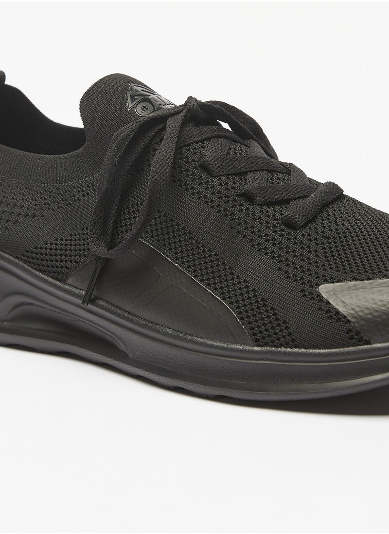 Oaklan by Shoexpress - Mens Oaklan Textured Slip-On Sports Shoes With Lace Detail - Image 1