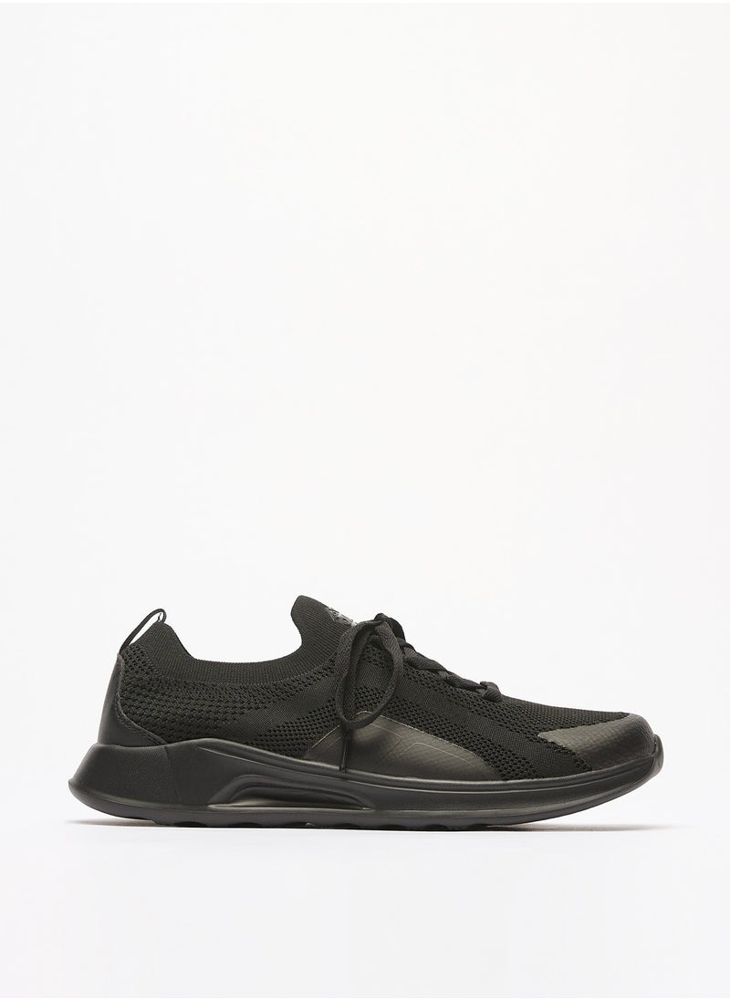 Oaklan by Shoexpress - Mens Oaklan Textured Slip-On Sports Shoes With Lace Detail - Image 1
