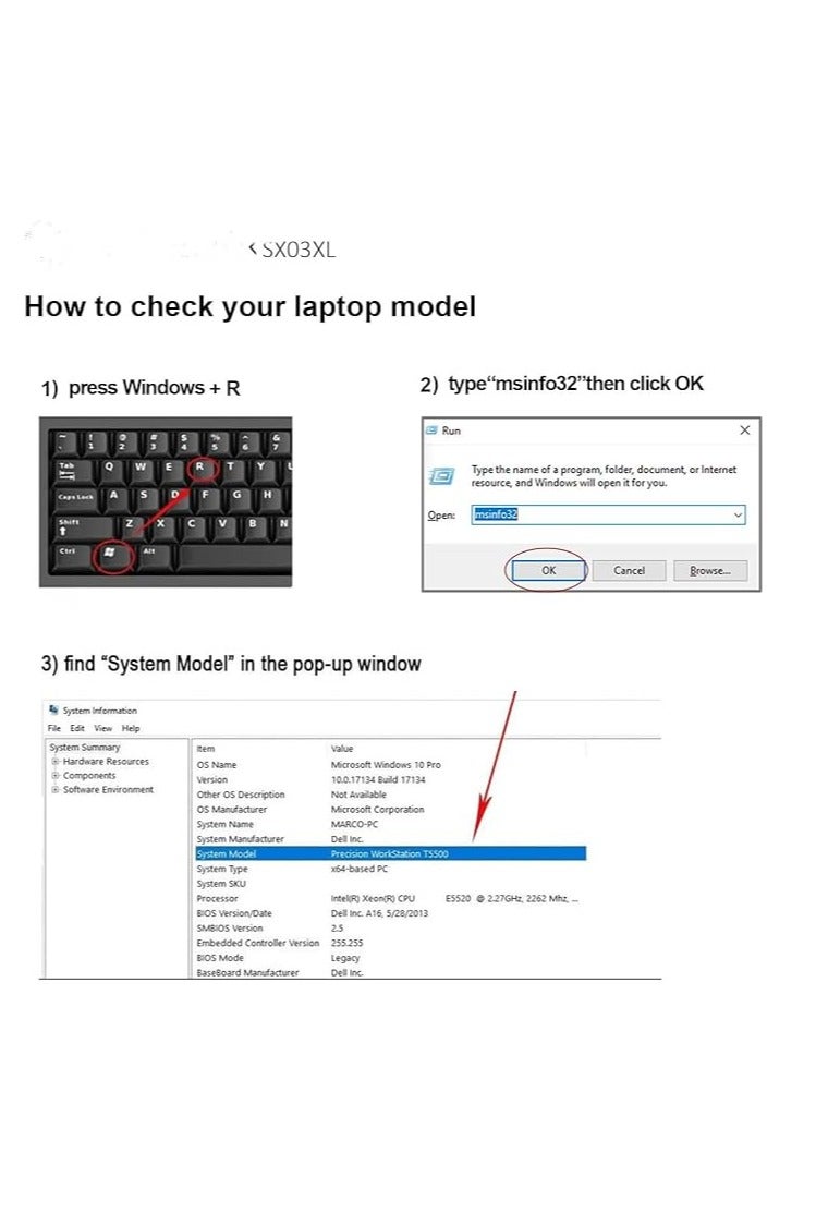 Terabyte بطارية SX03XL بسعة 45Wh و 11.4V متوافقة مع سلسلة HP ProBook X360 435 G7 435 G8 435 G10 بشاشة تعمل باللمس 13.3" 2 في 1 Ryzen 7 4700U 5800U 7730U Ryzen 5 4500U 5600U 7530U Ryzen 3 4300U 5400U 7330U - Image 3