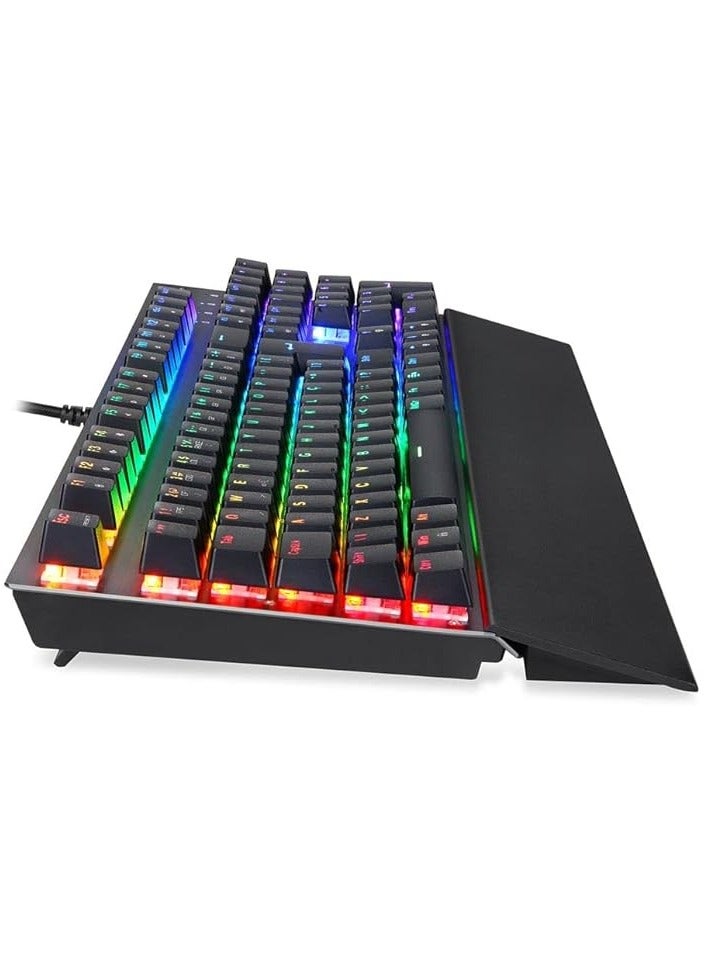 PKB92 RGB Gaming Mechanical Keyboard - OUTEMU Brown Switch - Software Support