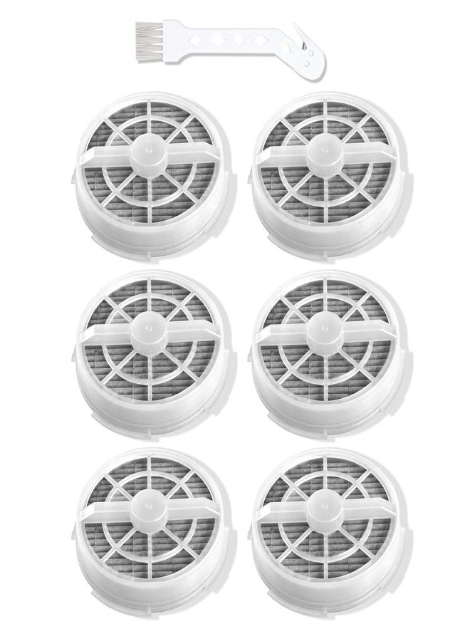 LBLVBNEWD 6 Pack Replacement HEPA Filter with Activated Carbon for Frida Baby Air Purifier 3 in 1, RIGOGLIOSO Air Purifier GL2103 and SY900S, JINPUS GL-2103, LTLKY 900S, Meleden Air Purifier GL2103 - Image 1