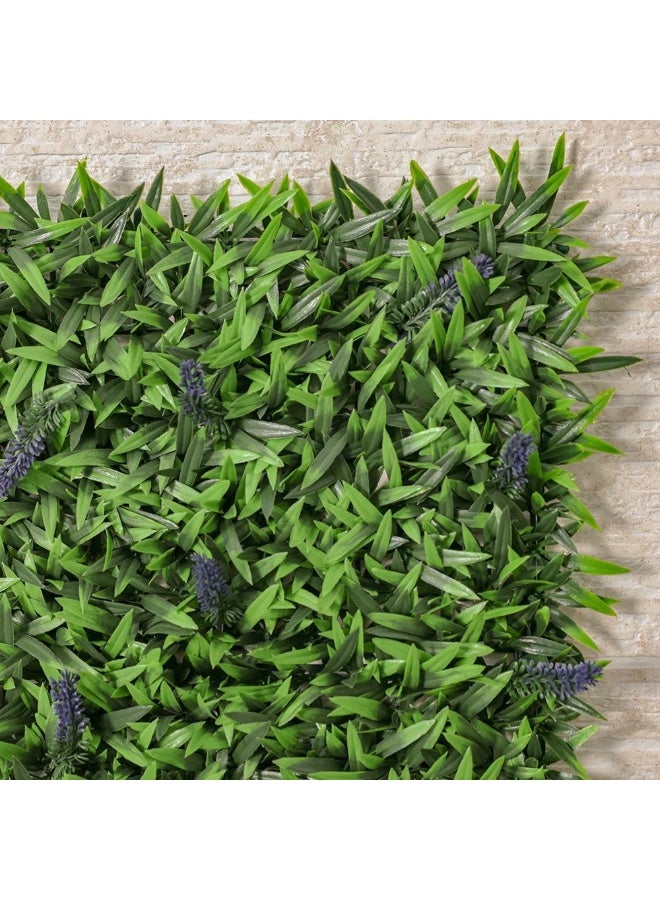 DANUBE HOME سياج الصفصاف الاصطناعي من PVC - 100x200 سم | لوحة خصوصية زخرفية خارجية | مقاومة للعوامل الجوية من البولي إيثيلين الأخضر | مثالي للحدائق، الفناءات والساحات، ضمان لمدة سنة - Image 1