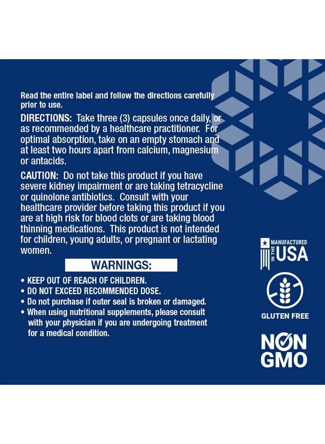 Life Extension Strontium Caps 750 mg - Bone Health Supplement - Supports Bone Tissue Density & Promotes Healthy Bone Aging – Non-GMO, Gluten-Free – 90 Vegetarian Capsules - Image 3