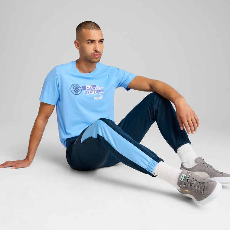 PUMA Manchester City ftblNRGY Mens Blue T-shirt - Image 3