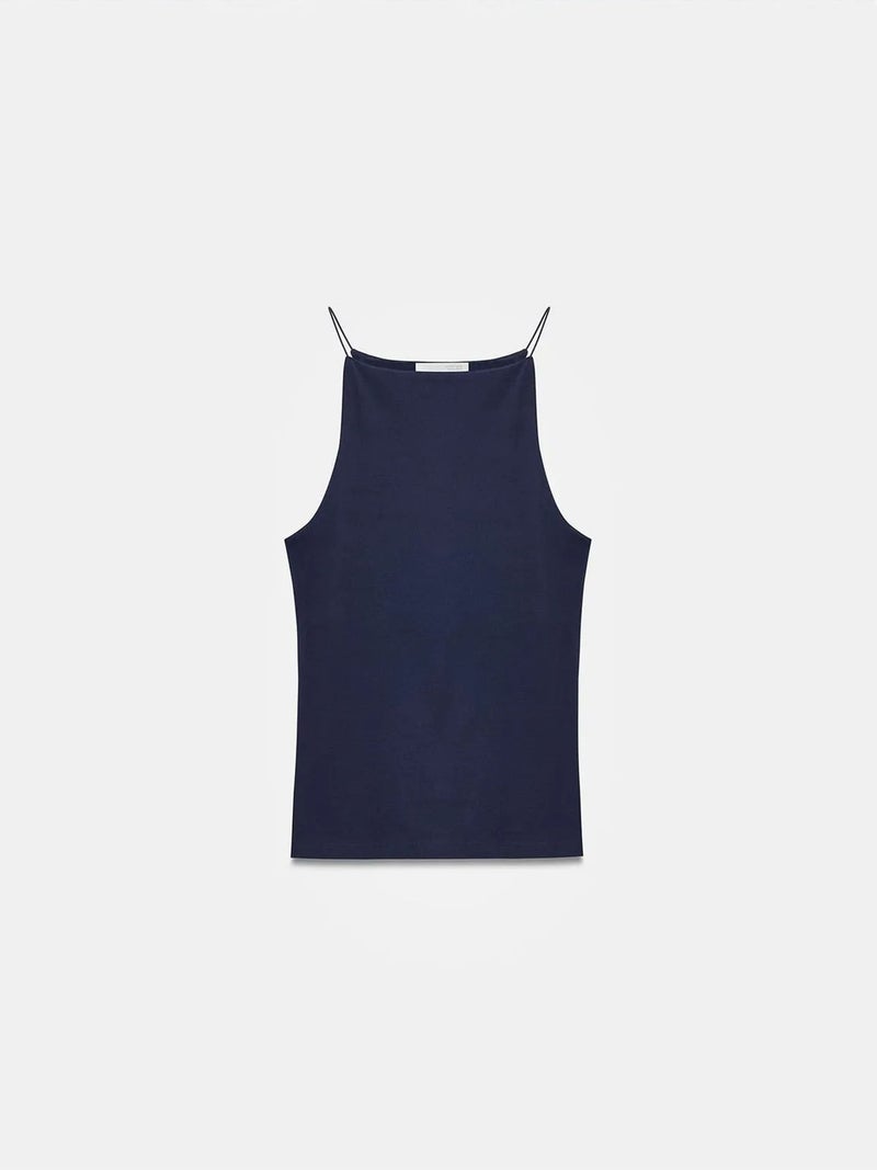 DILVIN Slim-Fit Halterneck Jersey Blouse - Image 5