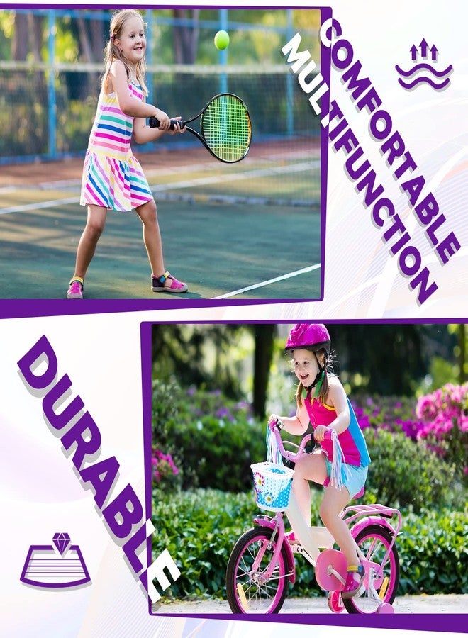 Hungdao 3 Pairs Kids Knee Brace Breathable Flexible Elastic Knee Sleeves for Kids Girls Volleyball Basketball Dance Skating(Small) - Image 4
