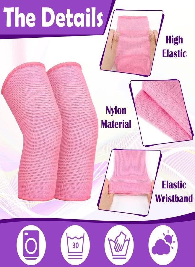 Hungdao 3 Pairs Kids Knee Brace Breathable Flexible Elastic Knee Sleeves for Kids Girls Volleyball Basketball Dance Skating(Small) - Image 2
