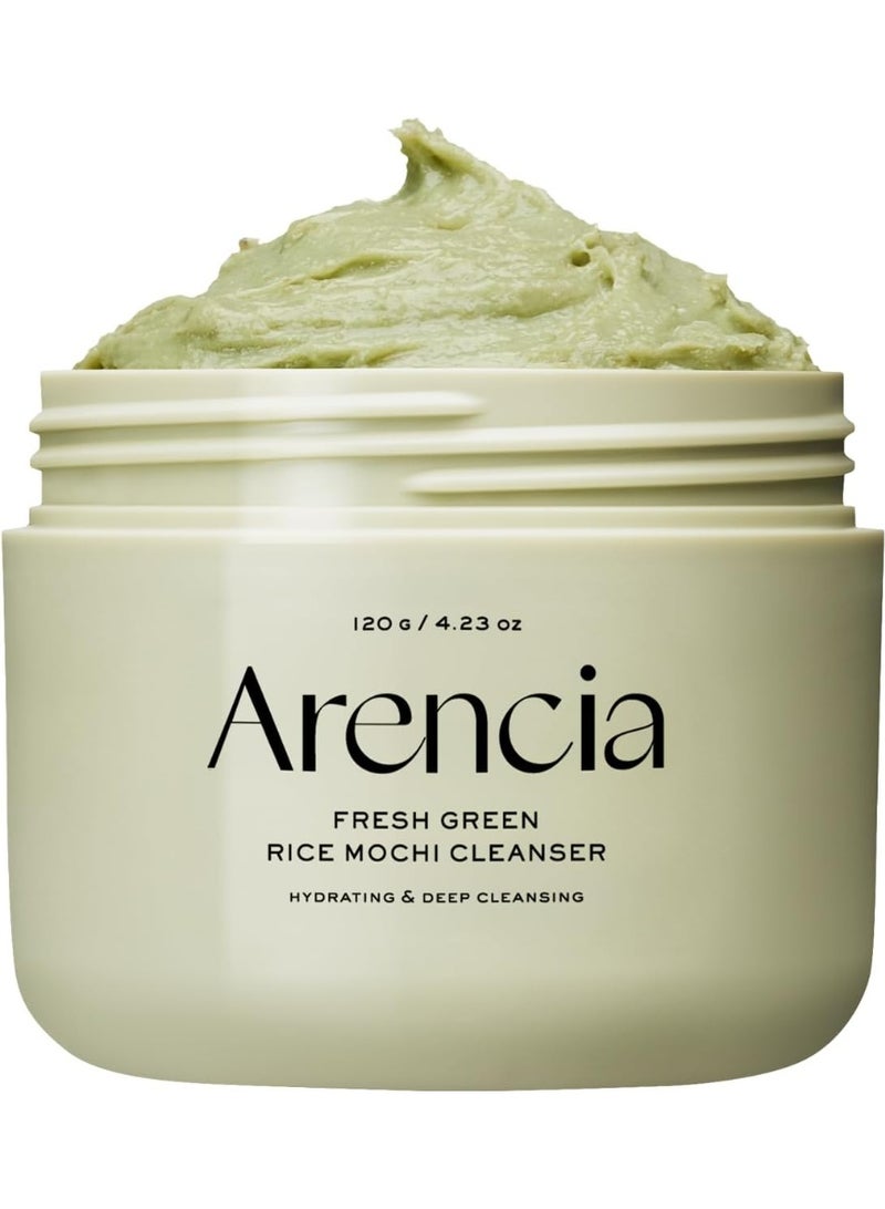 arencia FRESH GREEN RICE MOCHI CLEANSER 120G - Image 1