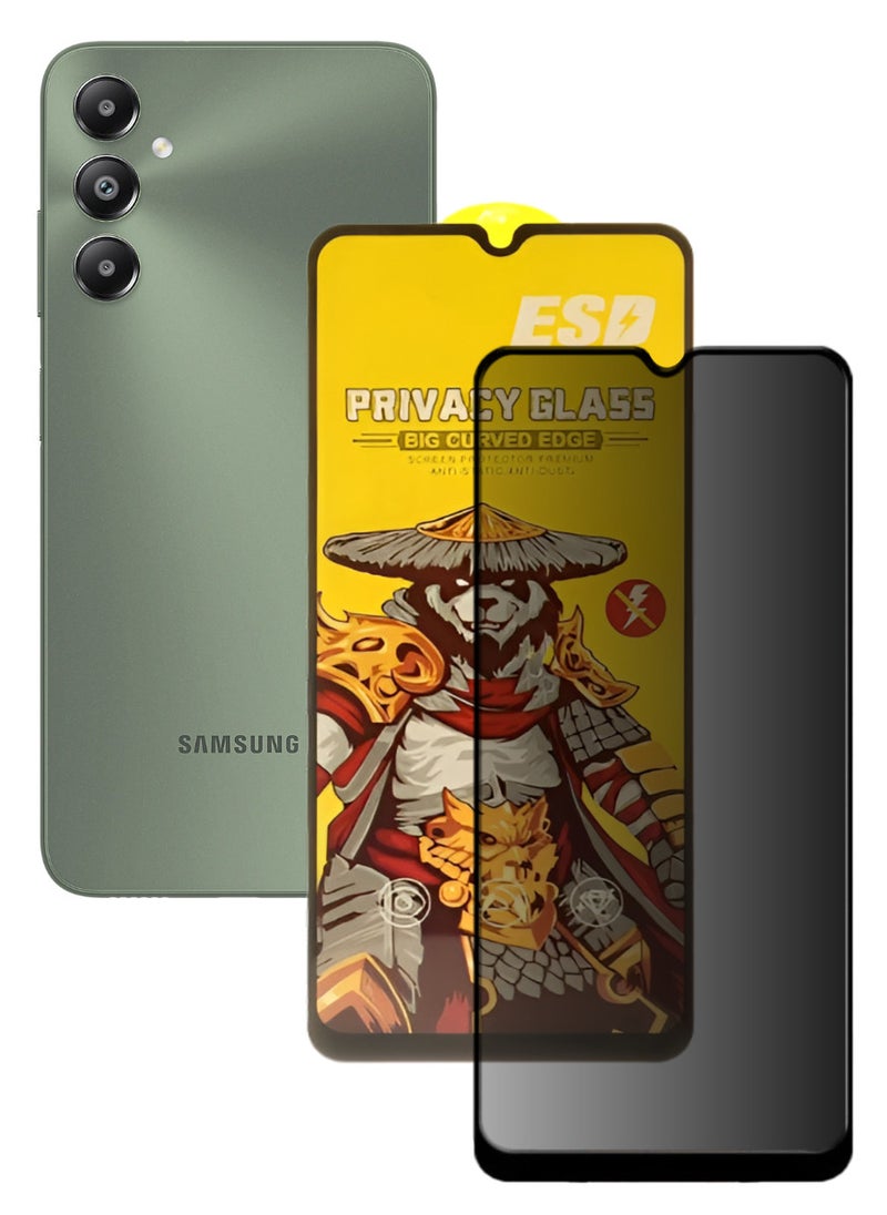ESD Tempered Dustproof Privacy Glass Screen Protector Compatible For Samsung Galaxy F14 - Image 1