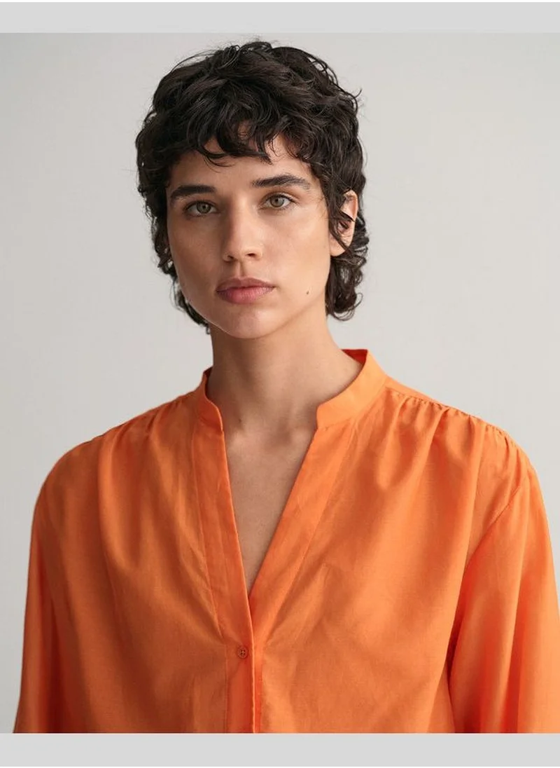 GANT Gant Relaxed Fit Cotton Silk Blouse