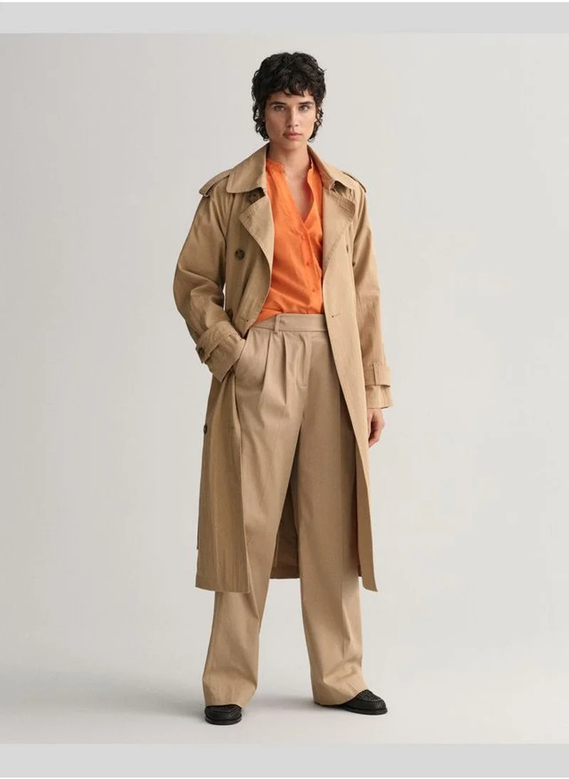 GANT Gant Relaxed Fit Cotton Silk Blouse