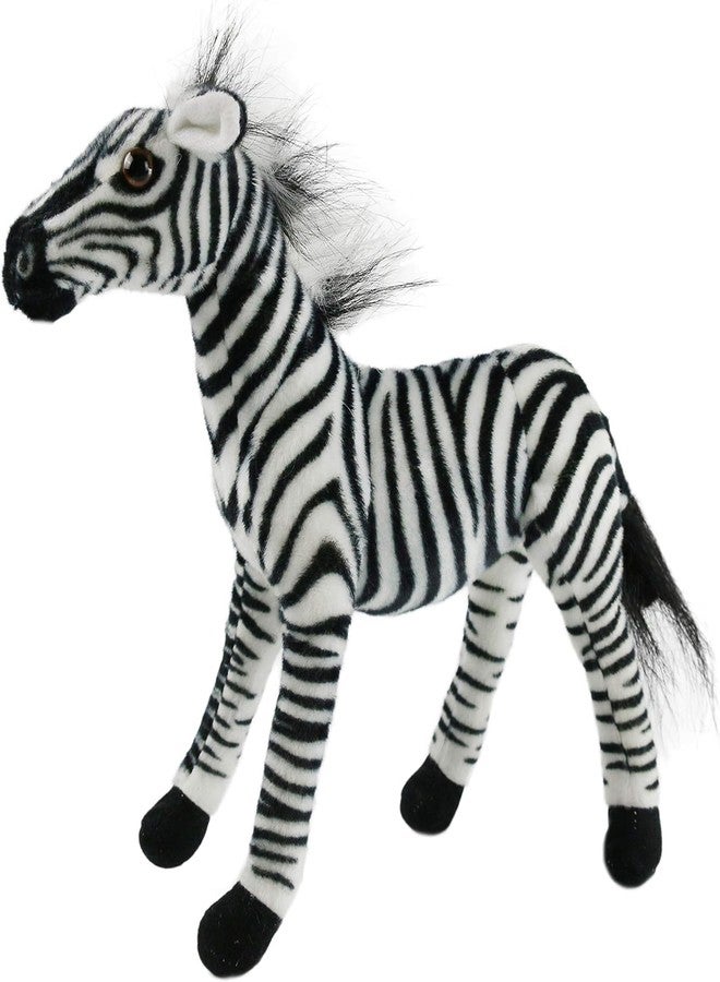 DTR Creation Zebra 25CM Soft Toys for Kids | Plush Soft Toys for Baby Boys and Girls| Best Gift | Zebra Soft Toy for Kids -Black/White 25Cm Height - Image 4