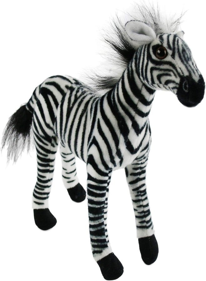 DTR Creation Zebra 25CM Soft Toys for Kids | Plush Soft Toys for Baby Boys and Girls| Best Gift | Zebra Soft Toy for Kids -Black/White 25Cm Height - Image 1