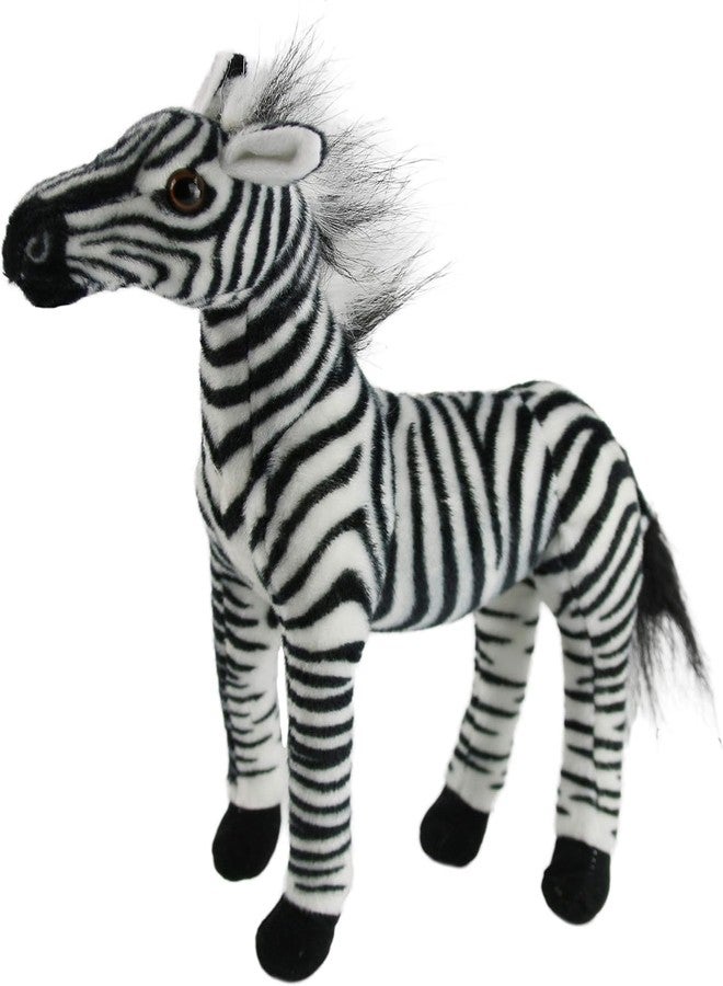 DTR Creation Zebra 25CM Soft Toys for Kids | Plush Soft Toys for Baby Boys and Girls| Best Gift | Zebra Soft Toy for Kids -Black/White 25Cm Height - Image 5