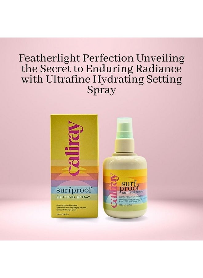 caliray - Surfproof Hydrating Setting Spray With Niacinamide 3.4 Oz / 100 Ml - Image 1