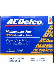 Ac Delco Car Battery 12V 70AH 80D26L-MF  - Image 1