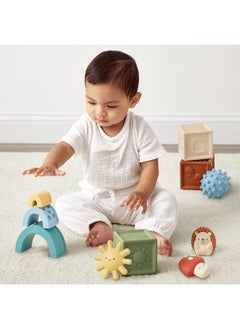 Sensory Blocks Set - Baby Building Blocks 10-Piece Set - Baby Blocks Feature Soft Blocks & Textured Characters - Sensory Toy For Babies & Toddlers Aged 0 Months And Up - pzsku/Z87FF48264510B56FCBDDZ/45/_/1734347339/4d052c4f-0ddc-4c89-90c9-a6d7d02cbfbe