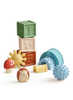 Sensory Blocks Set - Baby Building Blocks 10-Piece Set - Baby Blocks Feature Soft Blocks & Textured Characters - Sensory Toy For Babies & Toddlers Aged 0 Months And Up - pzsku/Z87FF48264510B56FCBDDZ/45/_/1734347343/0b9ae823-c874-4ce2-adab-18fb4a5cffa1